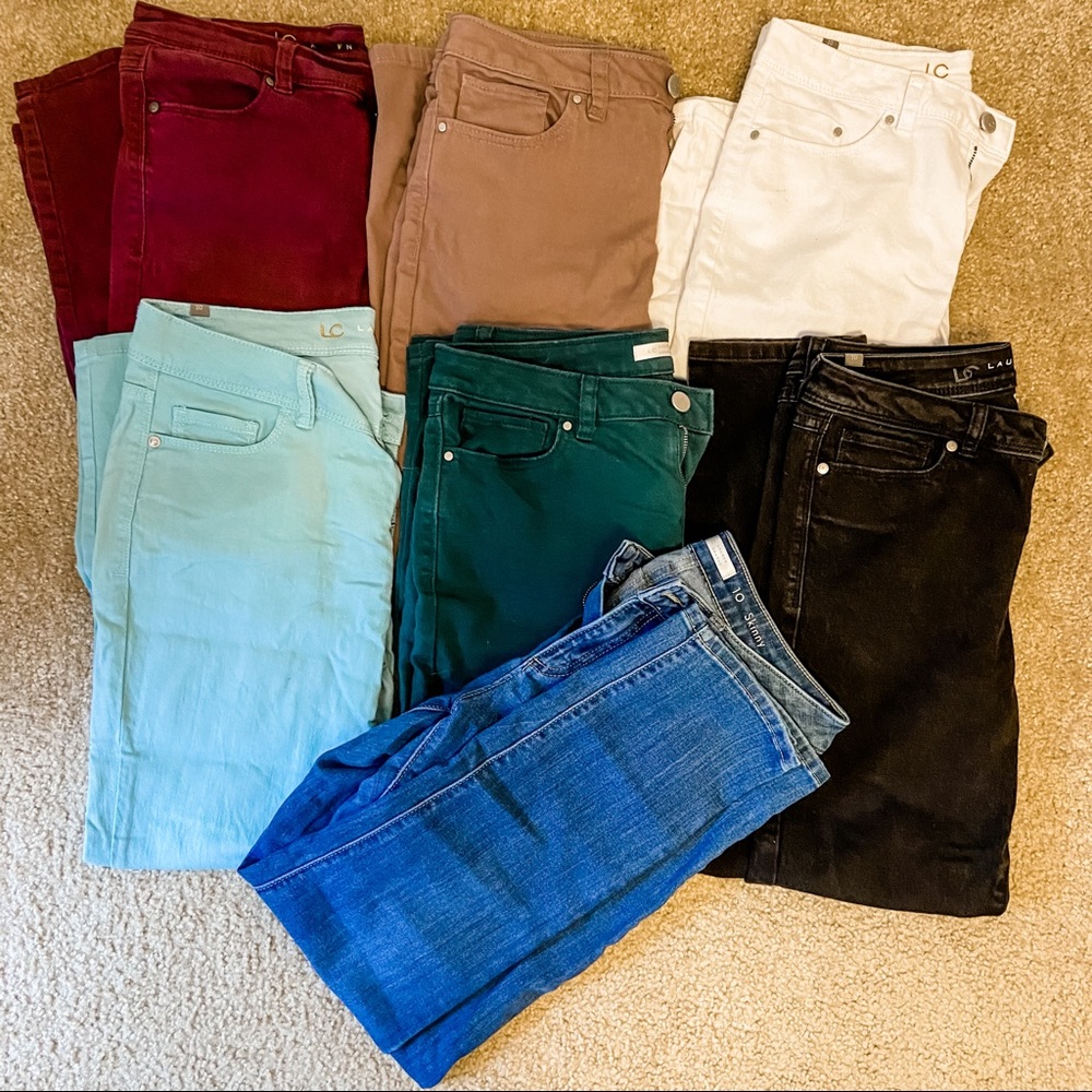 LOT of Lauren Conrad Size 10 Jeans